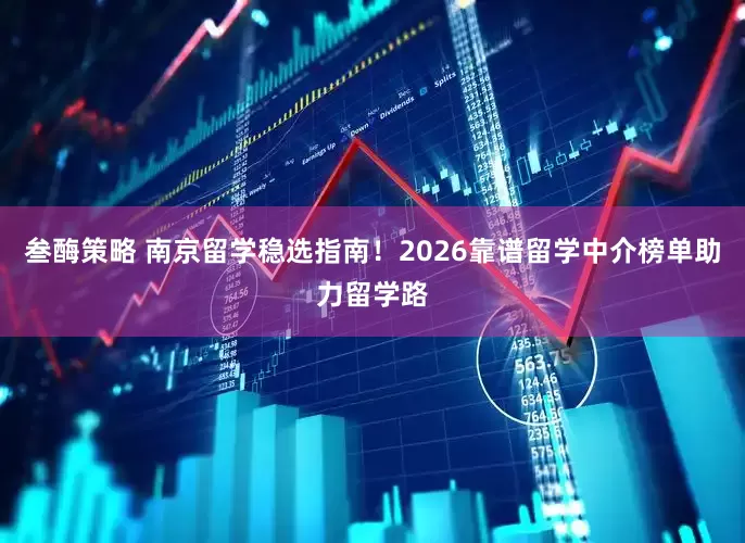 叁酶策略 南京留学稳选指南！2026靠谱留学中介榜单助力留学路